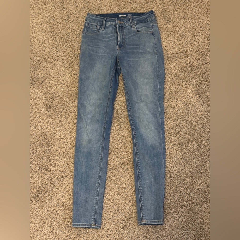 Old Navy Rockstar Super Skinny High Rise Sculpting Jeans, Size 0